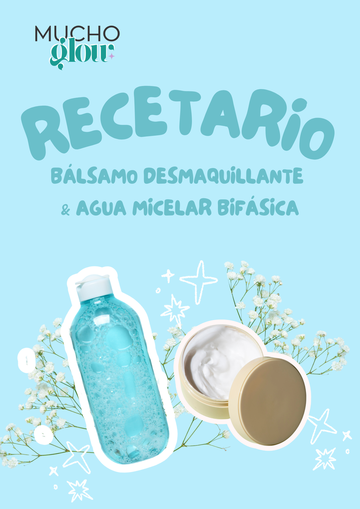 📘 Recetario Agua Micelar Bifásica y Desmaquillante en Crema