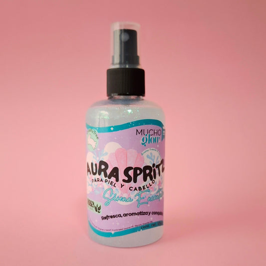 🧜🏻‍♀️SIRENA ENCANTADA AURA SPRITZ - BRUMA CORPORAL Y CAPILAR 125ML🌬